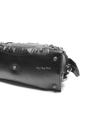 Balenciaga Black Agneau Arena Neo Cagole City Bag