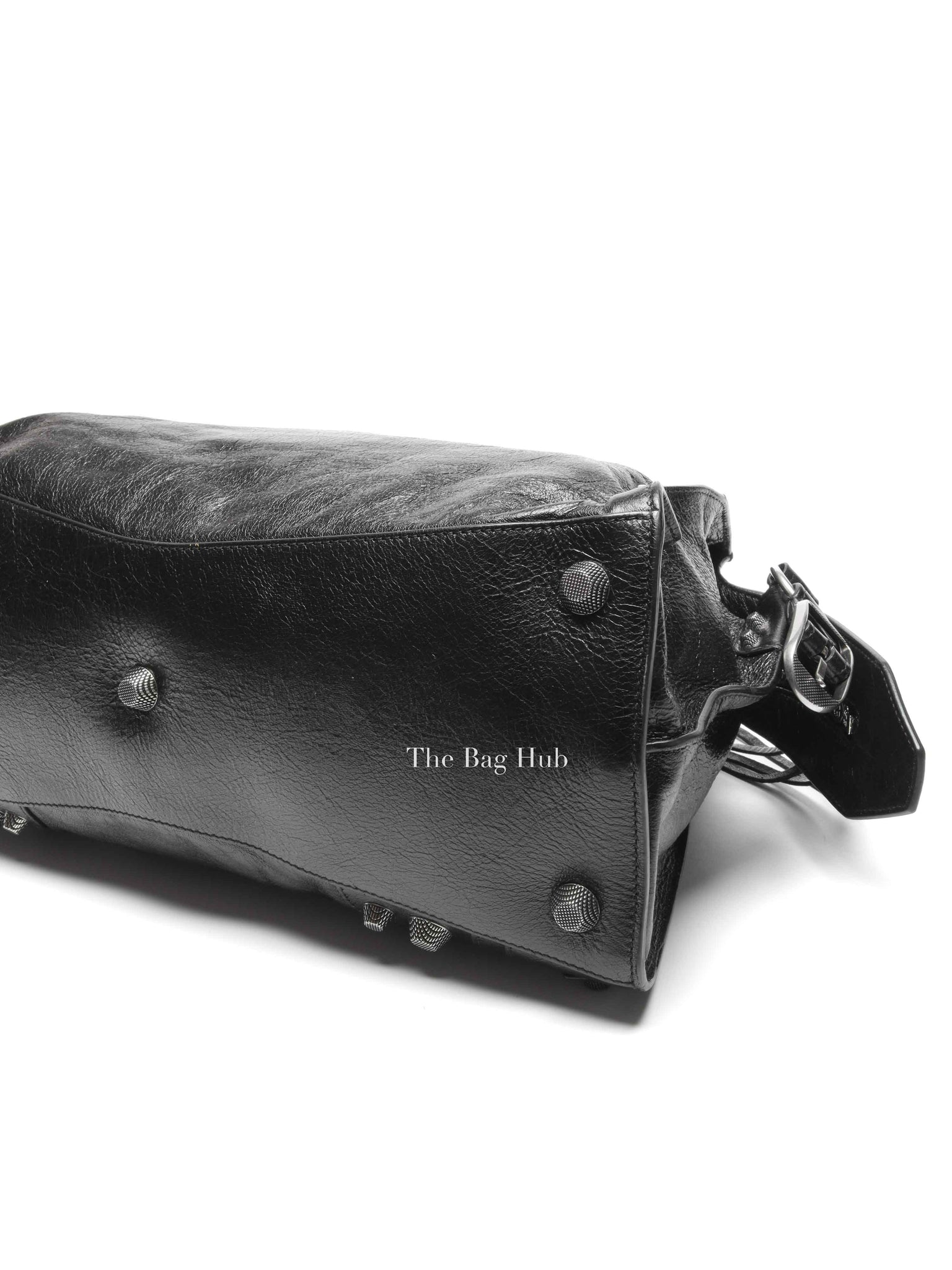 Balenciaga Black Agneau Arena Neo Cagole City Bag