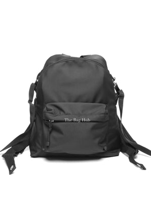 Valentino Garavani Black Nylon Men's Backpack