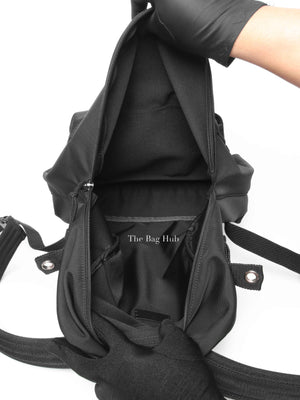 Valentino Garavani Black Nylon Men's Backpack
