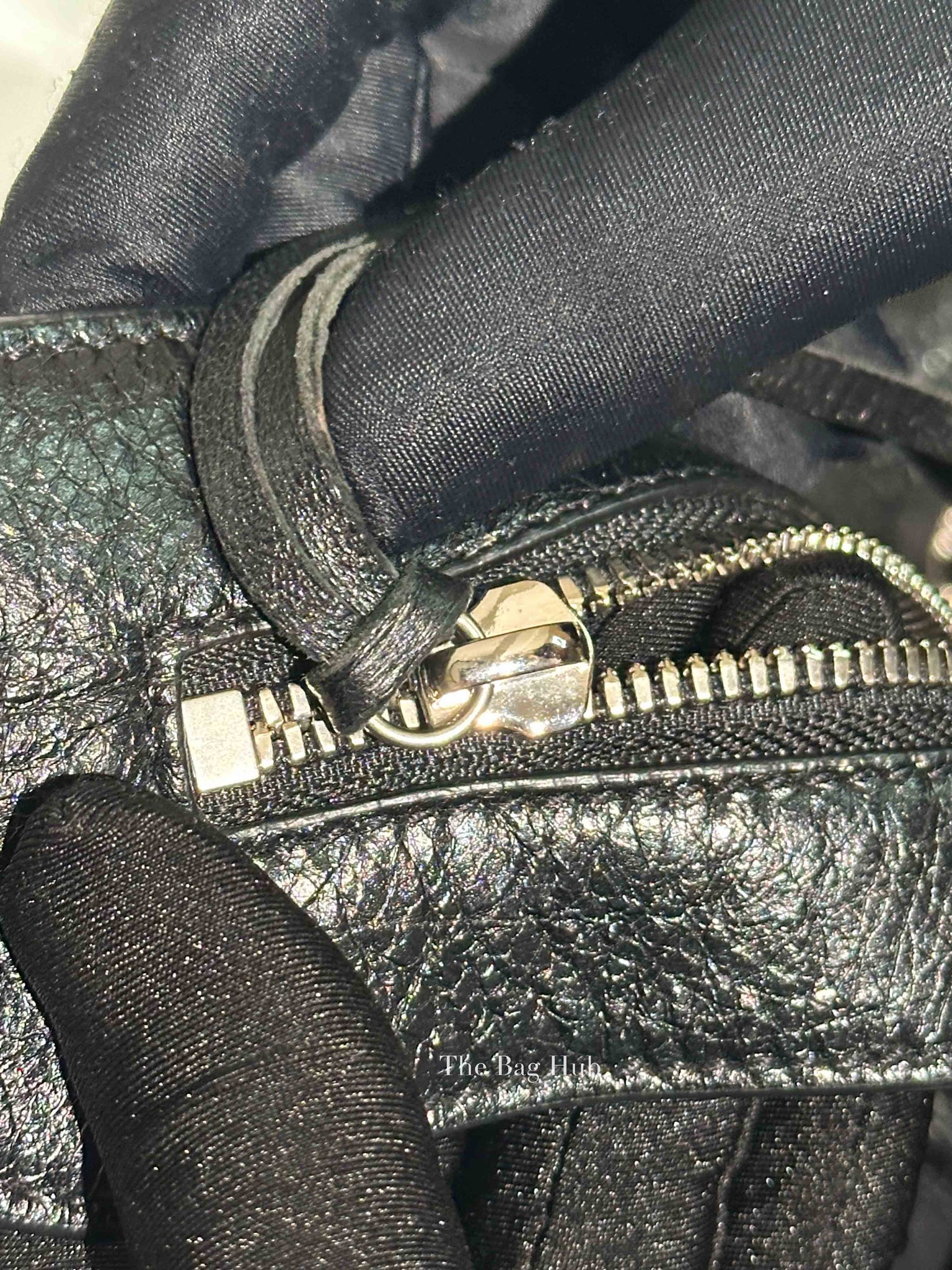 Balenciaga Black Agneau Arena Neo Cagole City Bag