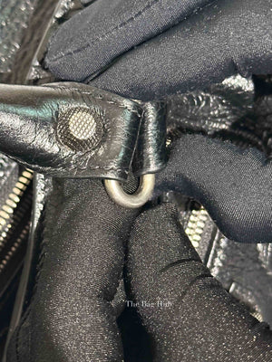 Balenciaga Black Agneau Arena Neo Cagole City Bag