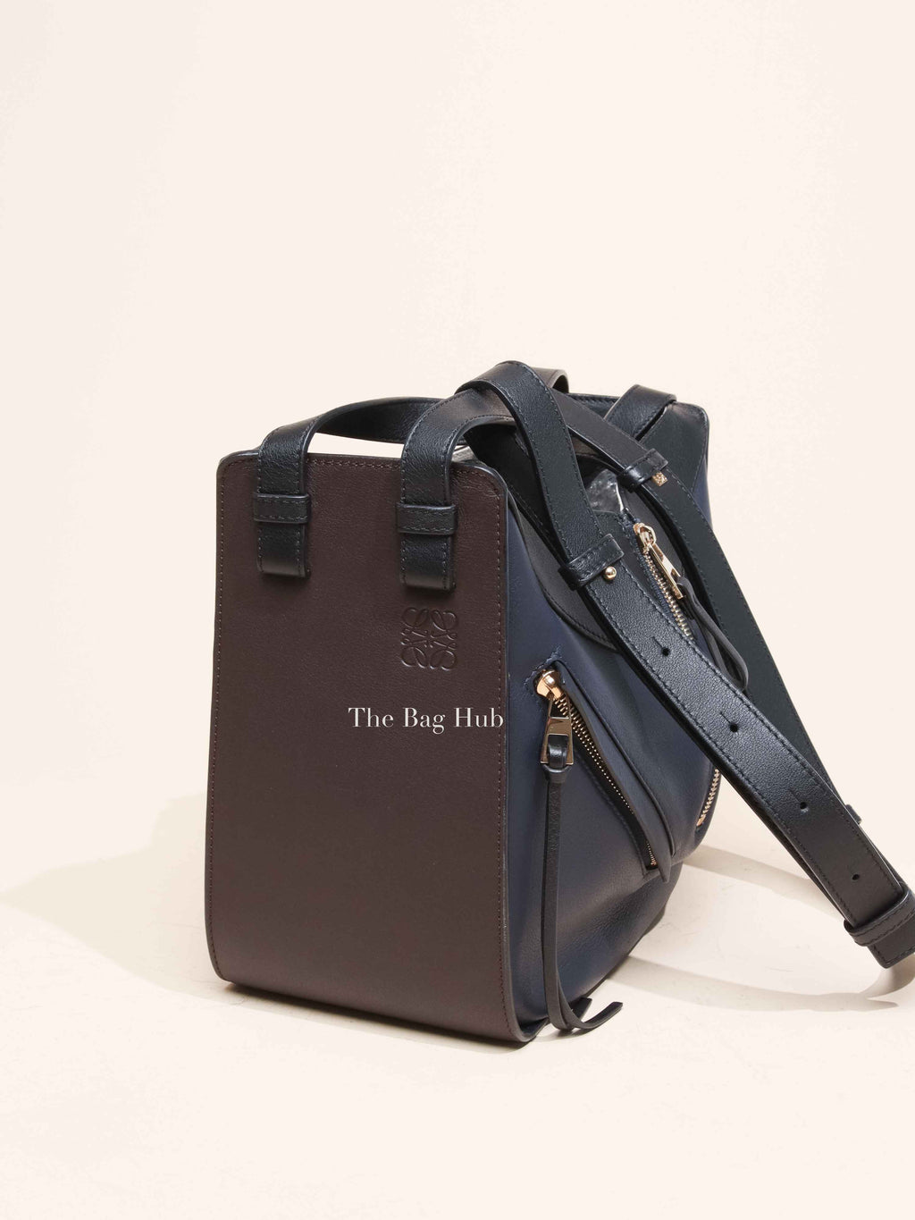 Loewe Multi-Color Leather Hammock Medium Shoulder Bag