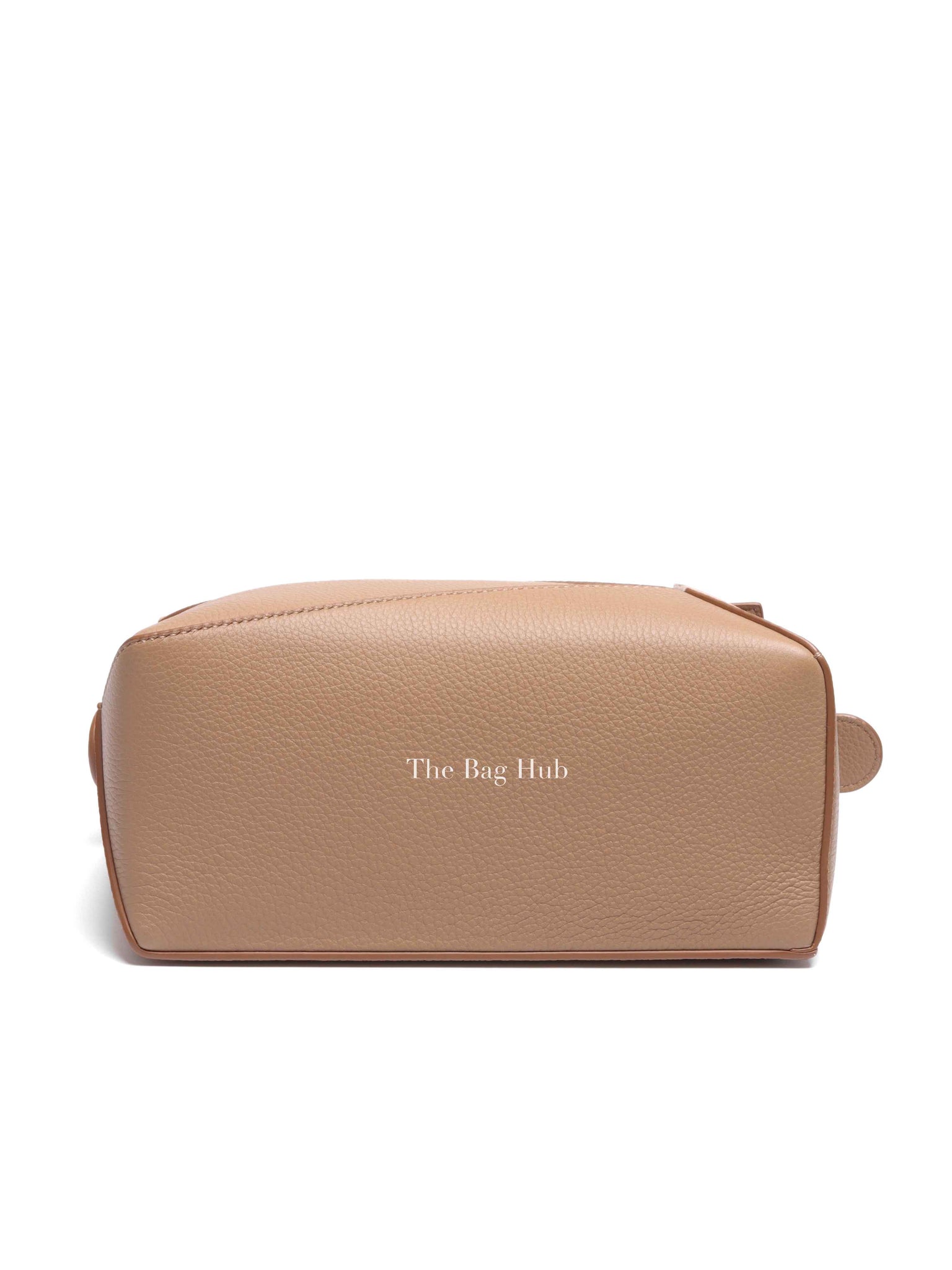 Loewe Toffee Soft Grained Leather Small Puzzle Edge Bag