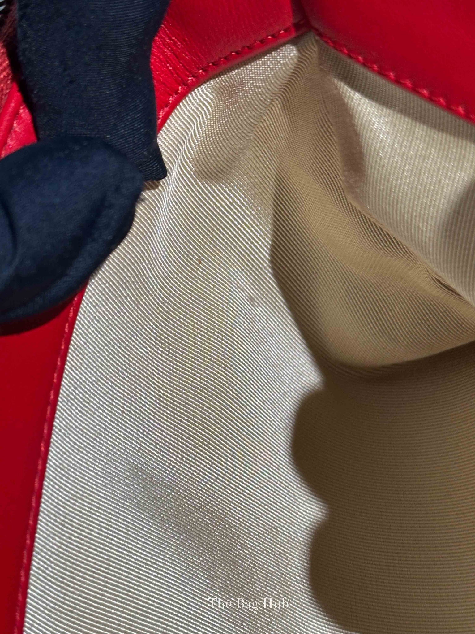 Chanel Red Quilted Patent Large Coco Boy Tote Bag