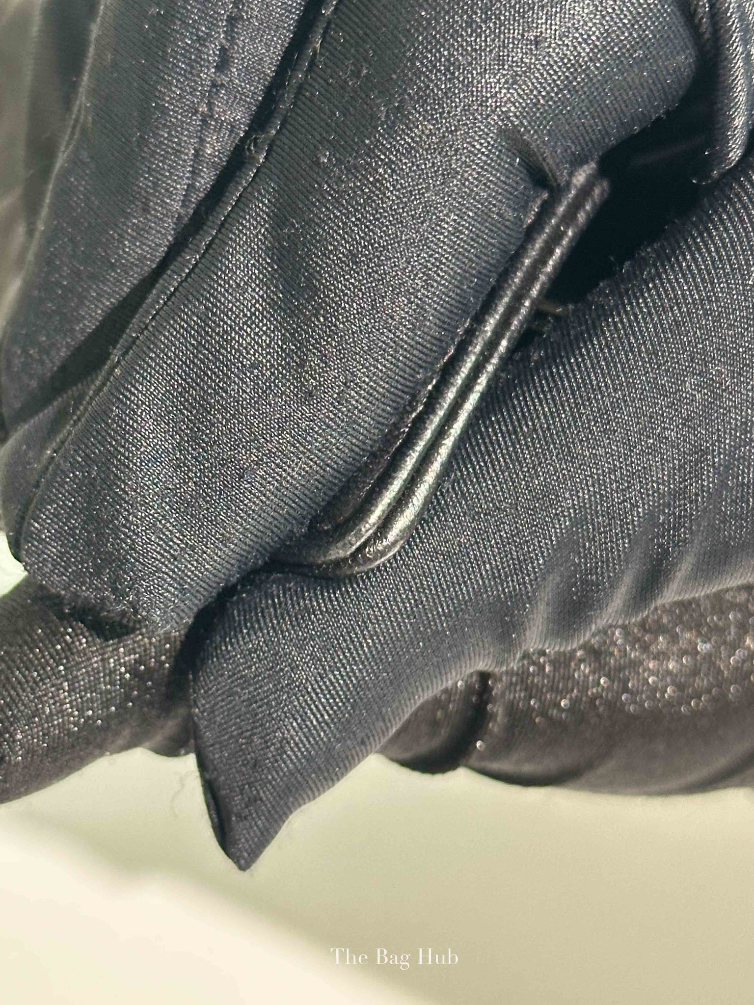 Chanel Black Leather Camellia Long Wallet