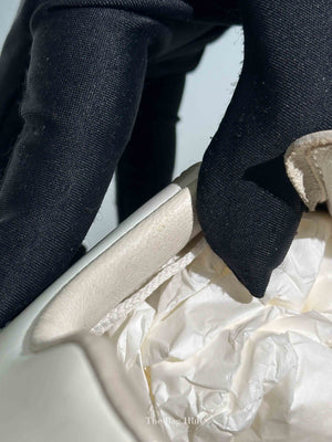 Alexander McQueen White Leather Oversized Trainers Shoes Size 36