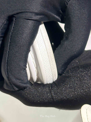 Alexander McQueen White Leather Oversized Trainers Shoes Size 36