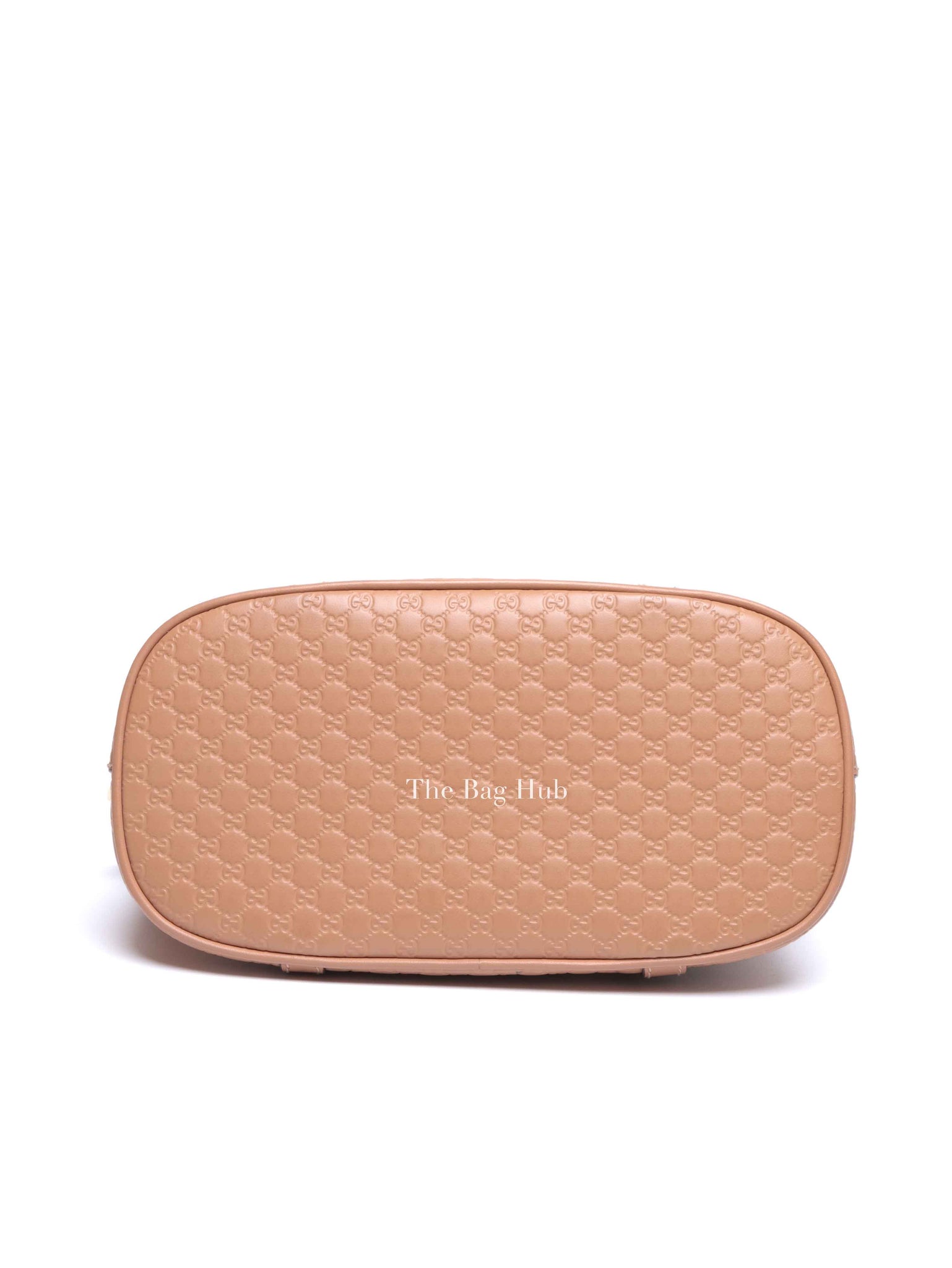 Gucci Camelia Leather Microguccissima Mini Dome Bag