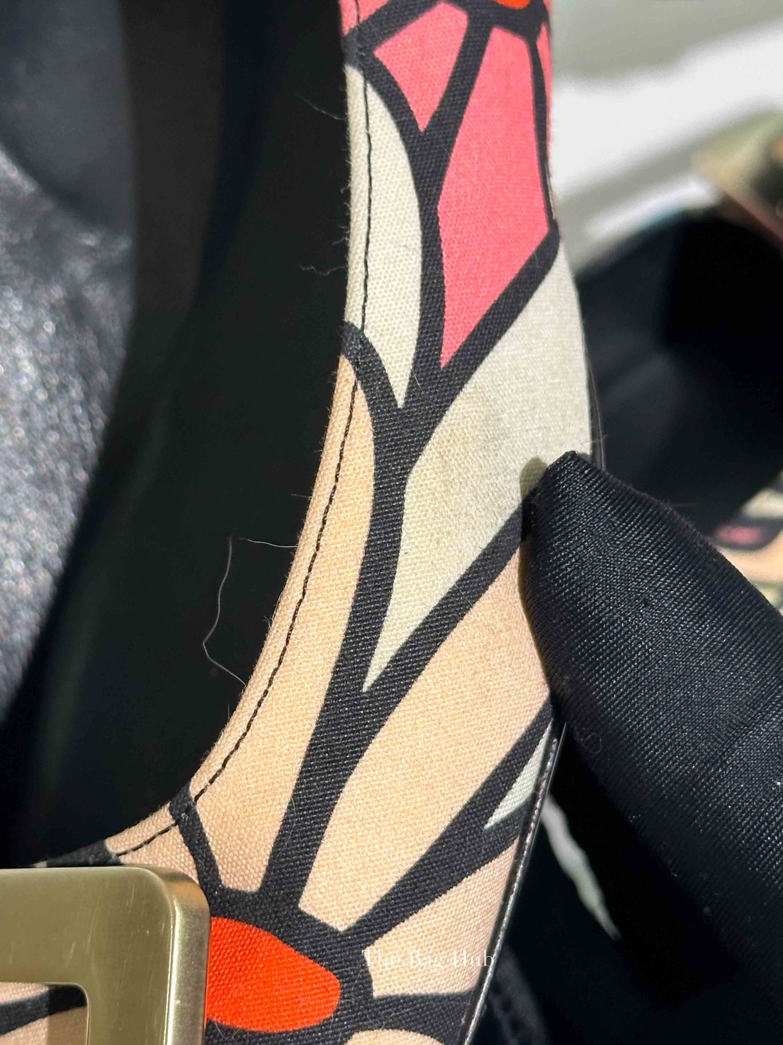 Roger Vivier Multicolor Canvas Ballet Flats Size 36