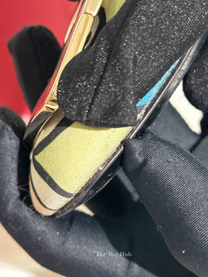 Roger Vivier Multicolor Canvas Ballet Flats Size 36