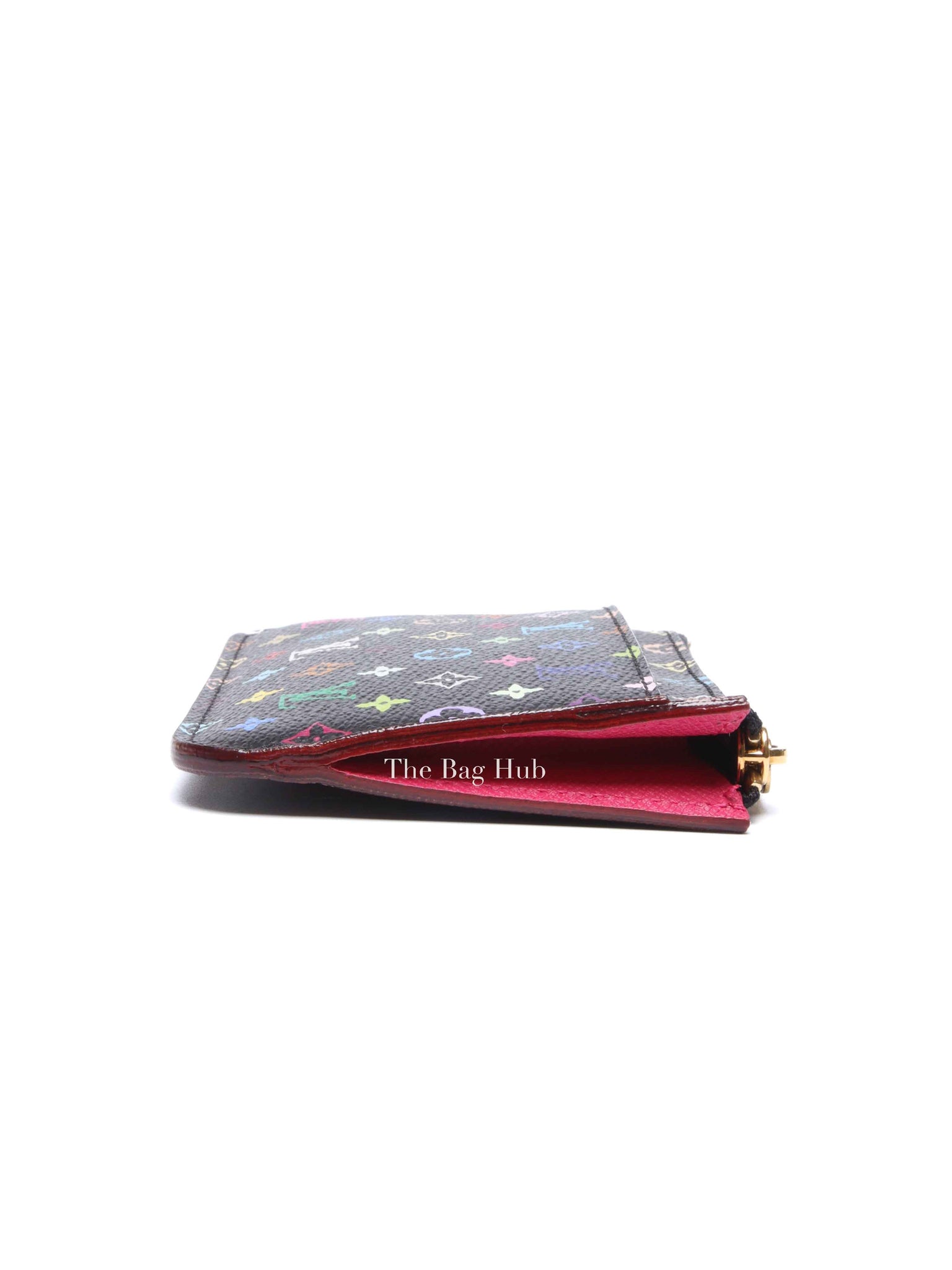 Louis Vuitton Black Multicolor Monogram Pochette Cles NM Key Holder