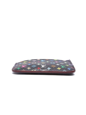 Louis Vuitton Black Multicolor Monogram Pochette Cles NM Key Holder