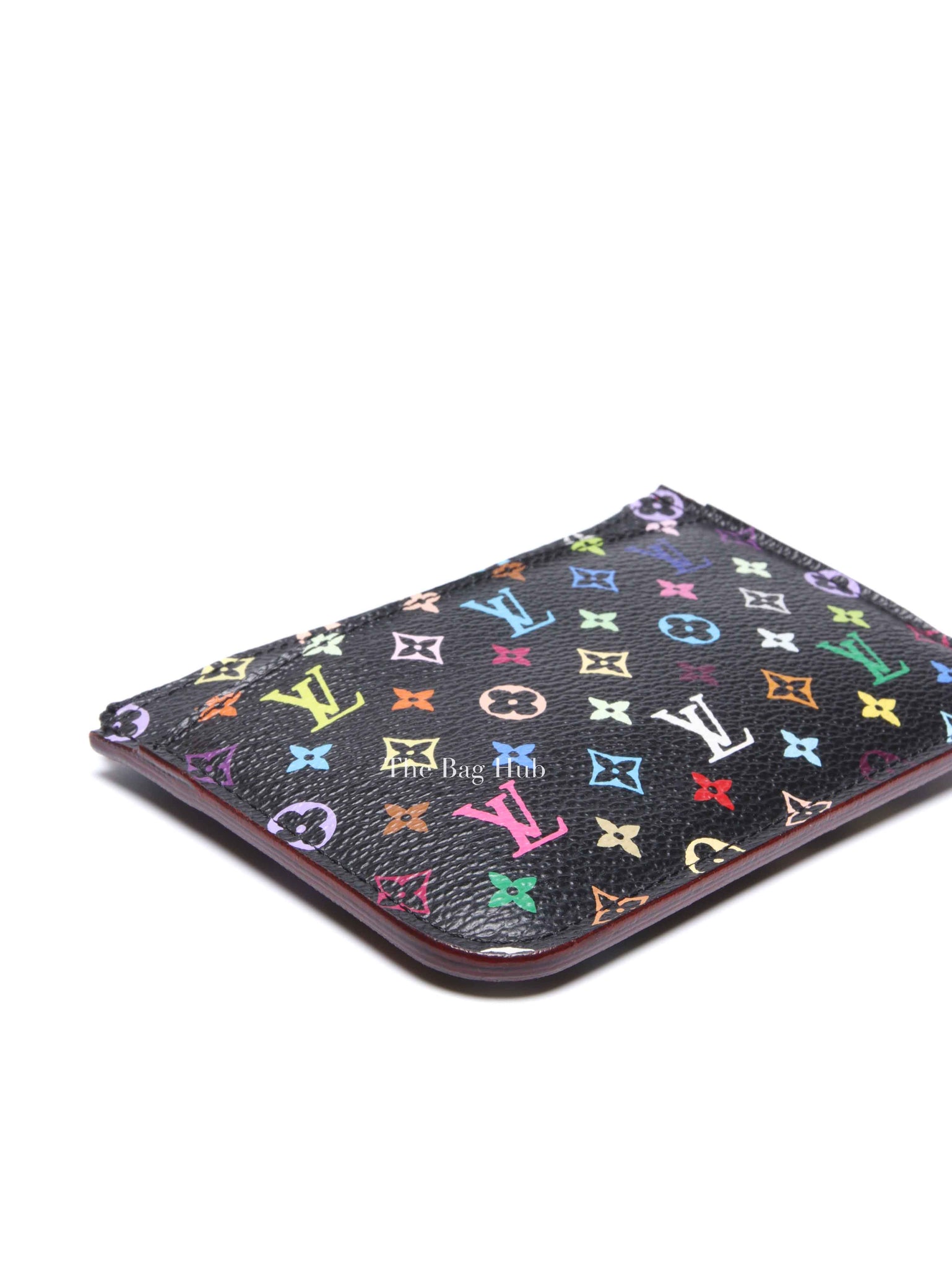 Louis Vuitton Black Multicolor Monogram Pochette Cles NM Key Holder