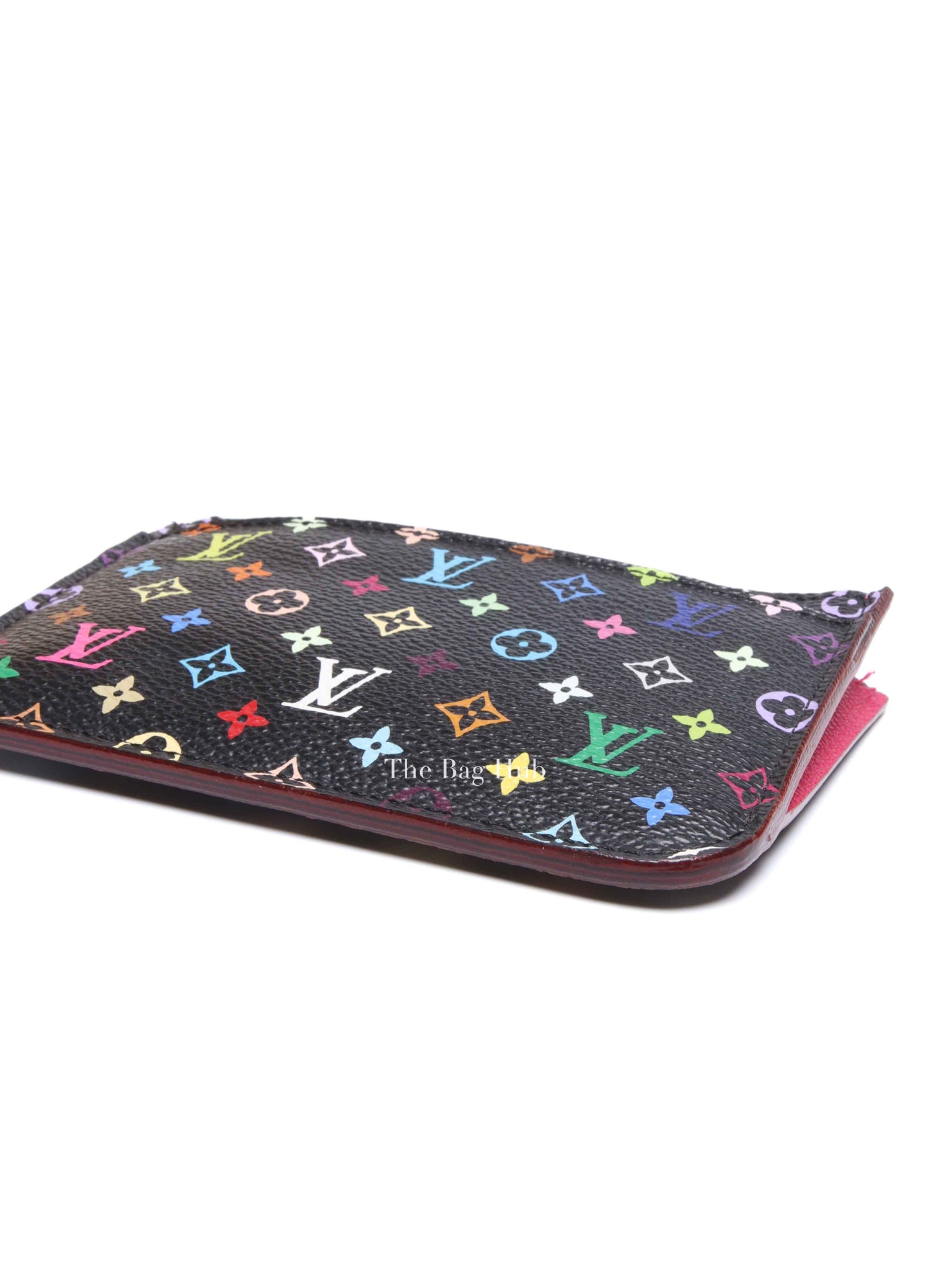 Louis Vuitton Black Multicolor Monogram Pochette Cles NM Key Holder