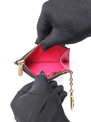 Louis Vuitton Black Multicolor Monogram Pochette Cles NM Key Holder