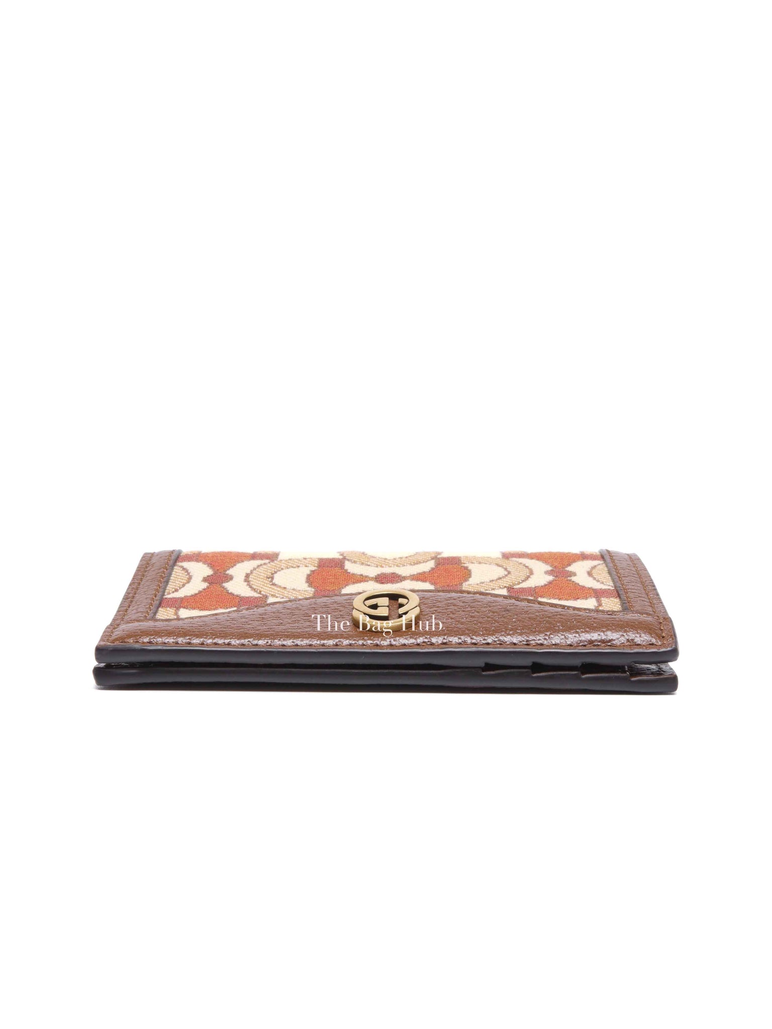 Gucci Brown Canvas/Leather Interlocking GG Horsebit Bifold Wallet