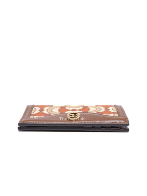 Gucci Brown Canvas/Leather Interlocking GG Horsebit Bifold Wallet