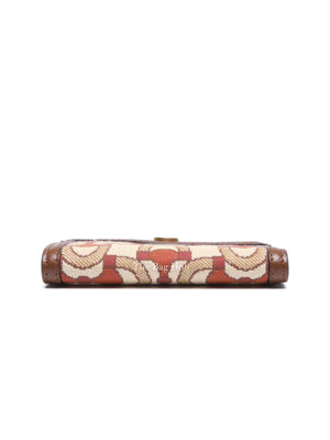 Gucci Brown Canvas/Leather Interlocking GG Horsebit Bifold Wallet