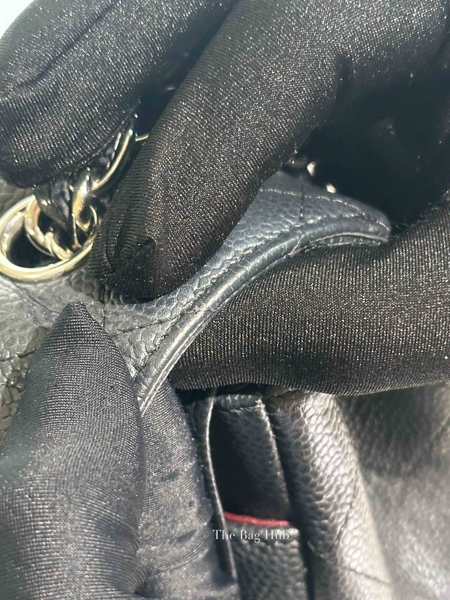 Chanel Black Caviar Large Double Flap Bag SHW
