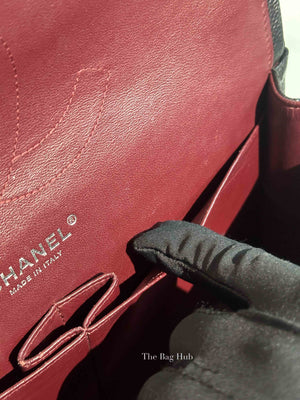 Chanel Black Caviar Large Double Flap Bag SHW