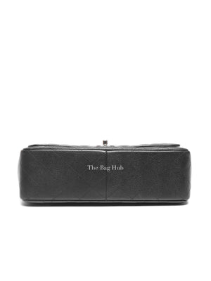 Chanel Black Caviar Large Double Flap Bag SHW