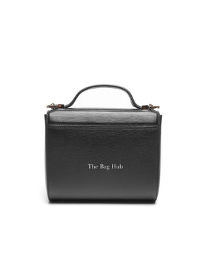 Givenchy Black Textured Calfskin Mini Pandora Box Chain Crossbody Bag