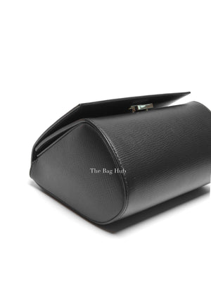 Givenchy Black Textured Calfskin Mini Pandora Box Chain Crossbody Bag