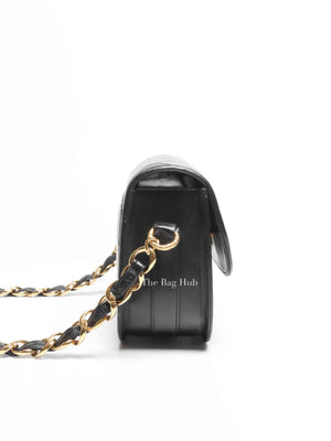 Chanel Black Lambskin Chain Shoulder Bag