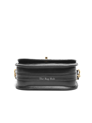 Chanel Black Lambskin Chain Shoulder Bag