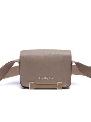 Hermes Etoupe Chevre Mysore Geta Bag