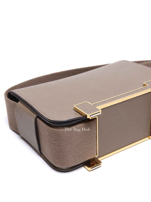 Hermes Etoupe Chevre Mysore Geta Bag