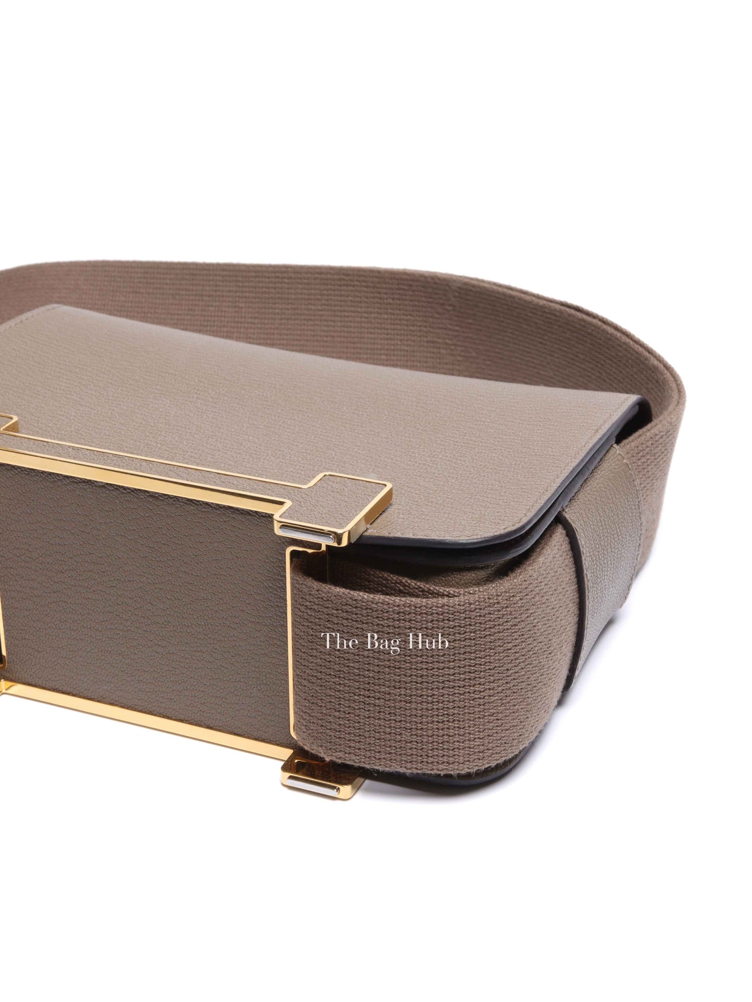 Hermes Etoupe Chevre Mysore Geta Bag