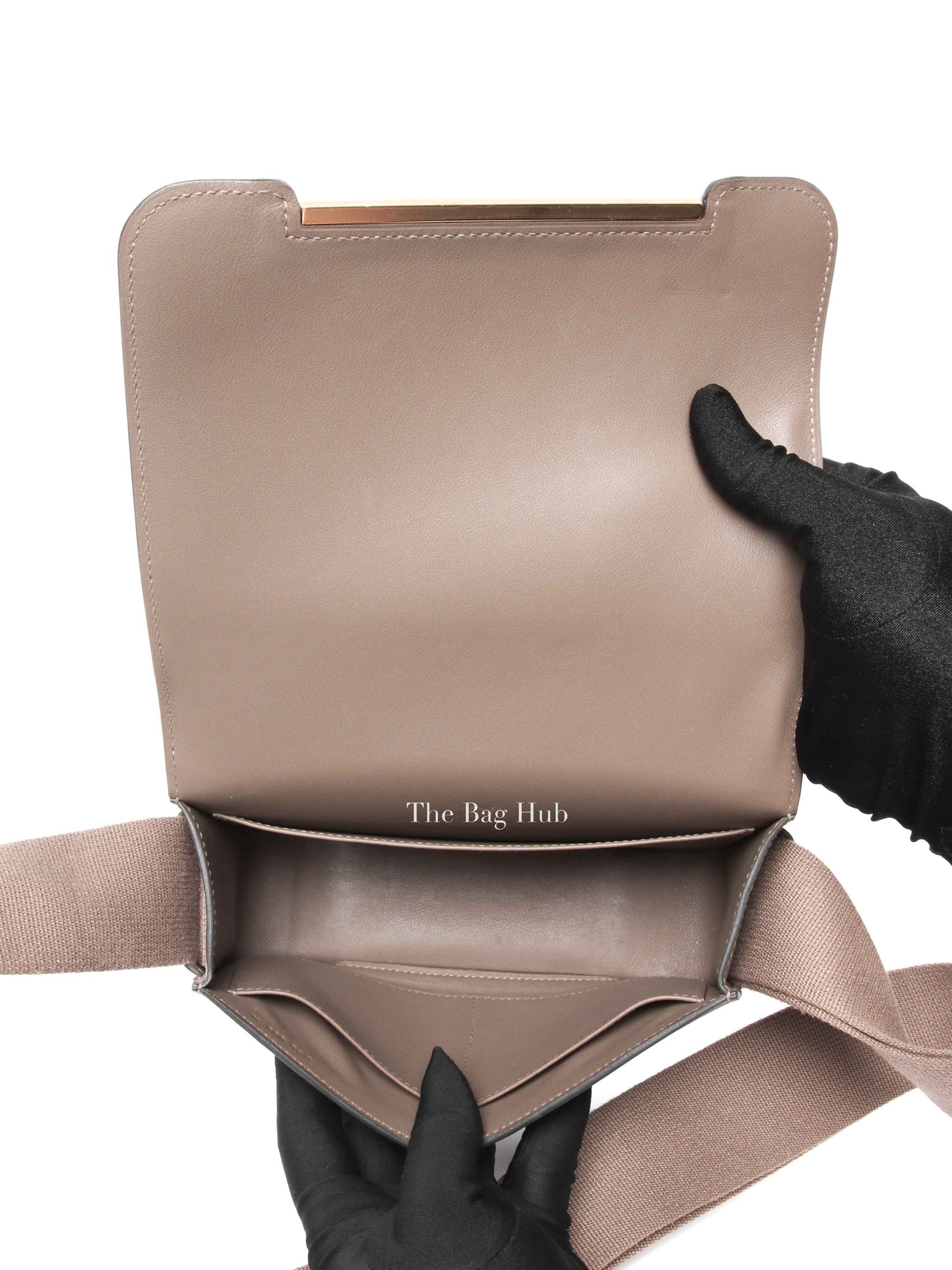Hermes Etoupe Chevre Mysore Geta Bag