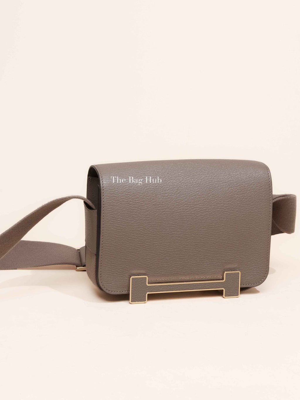 Hermes Etoupe Chevre Mysore Geta Bag