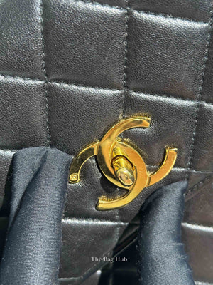 Chanel Black Lambskin Chain Shoulder Bag