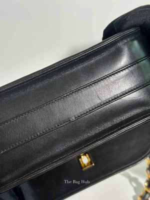 Chanel Black Lambskin Chain Shoulder Bag