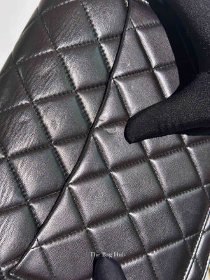 Chanel Black Lambskin Chain Shoulder Bag