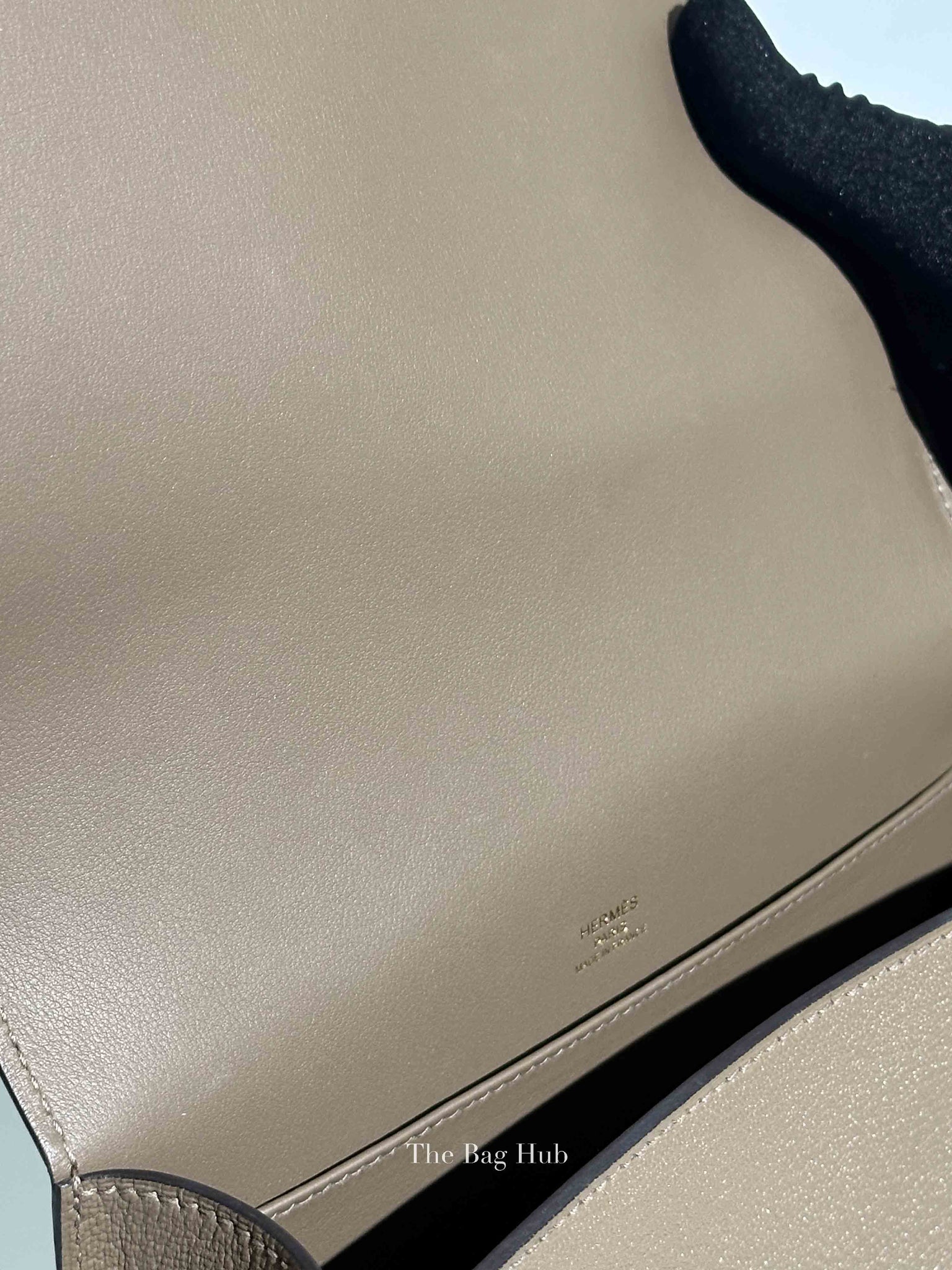 Hermes Etoupe Chevre Mysore Geta Bag