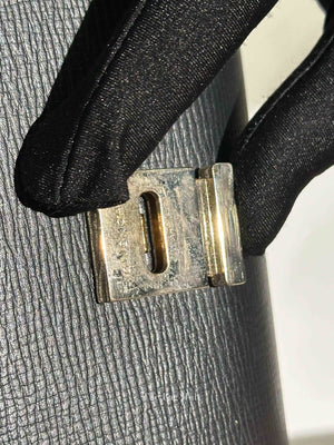 Givenchy Black Textured Calfskin Mini Pandora Box Chain Crossbody Bag