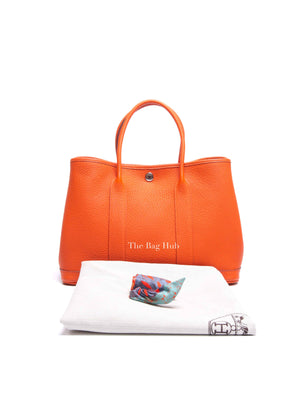 Hermes Orange Negonda Garden Party 30 Bag