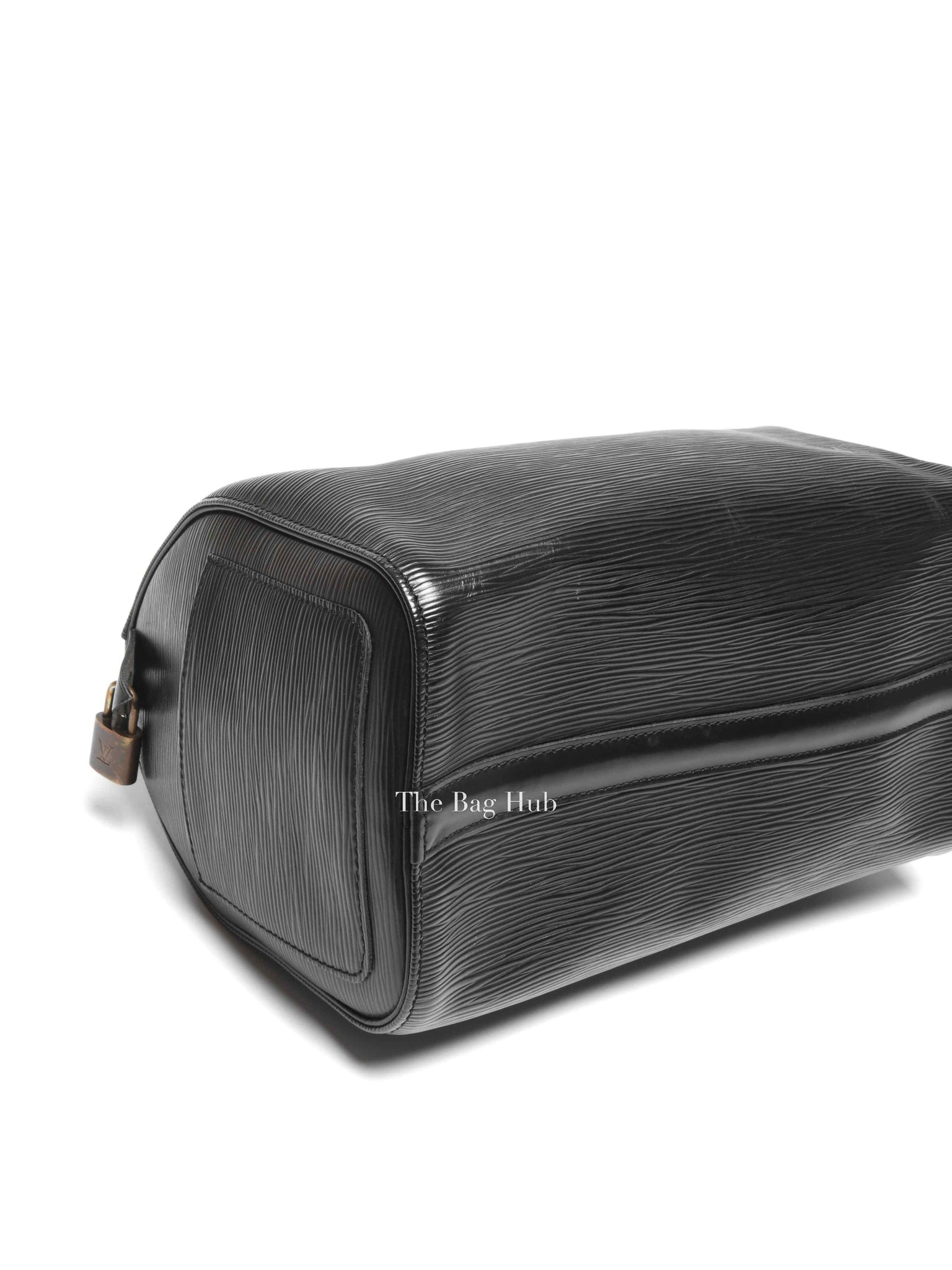 Louis Vuitton Black Epi Leather Speedy 25 Bag