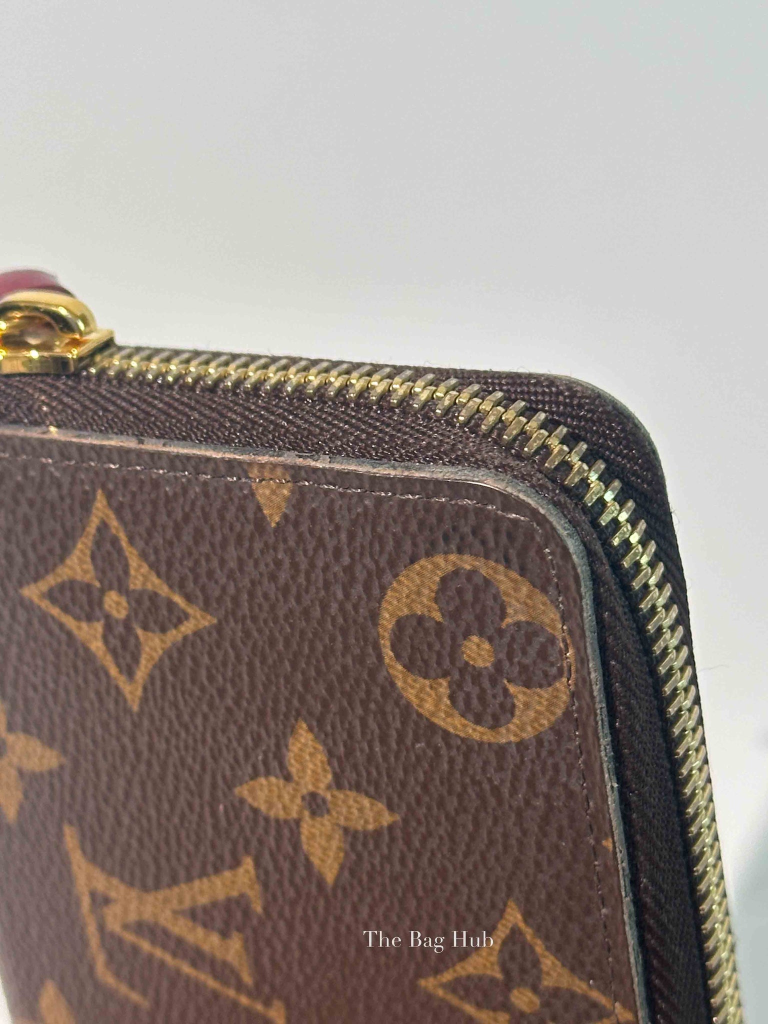Louis Vuitton Fuchsia Monogram Canvas Clemence Long Wallet
