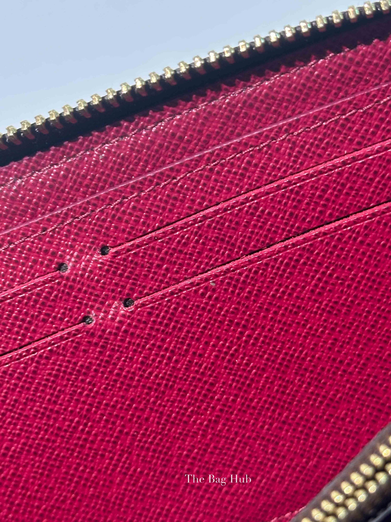 Louis Vuitton Fuchsia Monogram Canvas Clemence Long Wallet