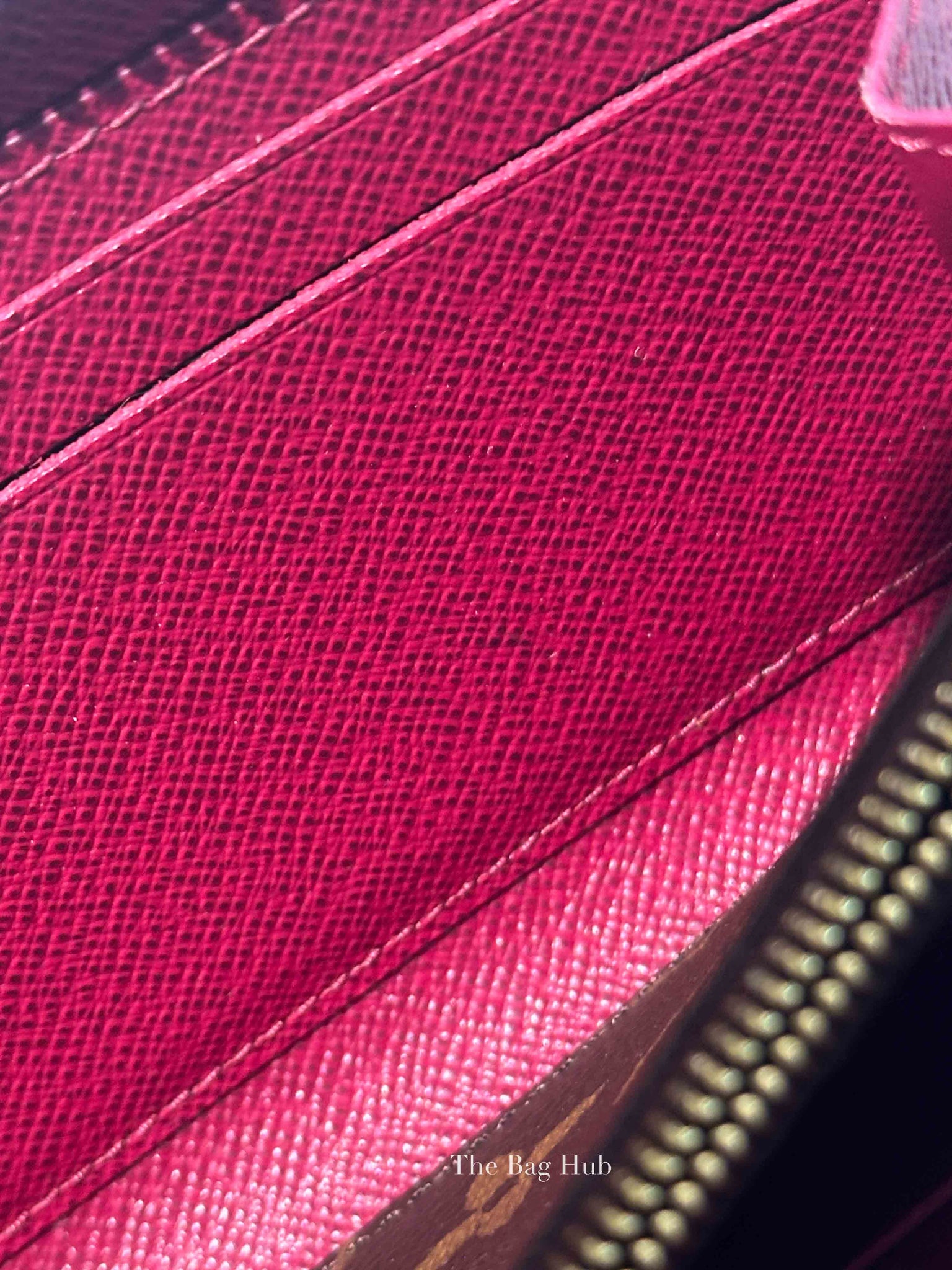 Louis Vuitton Fuchsia Monogram Canvas Clemence Long Wallet