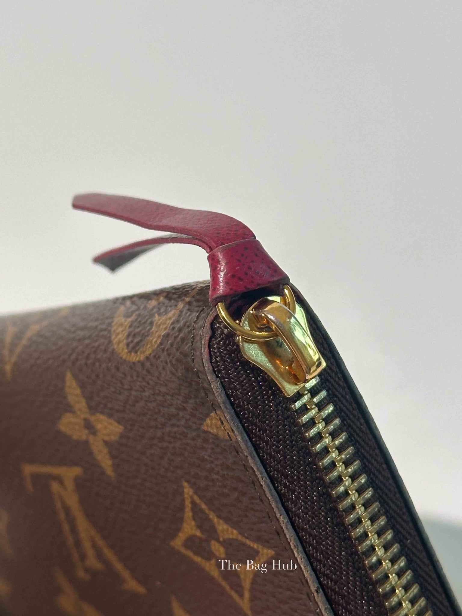 Louis Vuitton Fuchsia Monogram Canvas Clemence Long Wallet