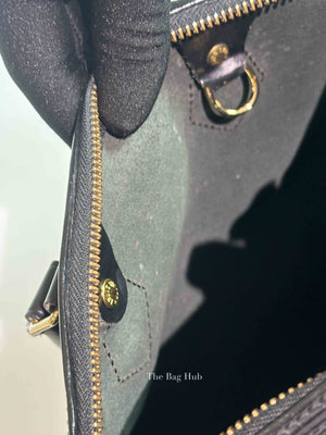 Louis Vuitton Black Epi Leather Speedy 25 Bag