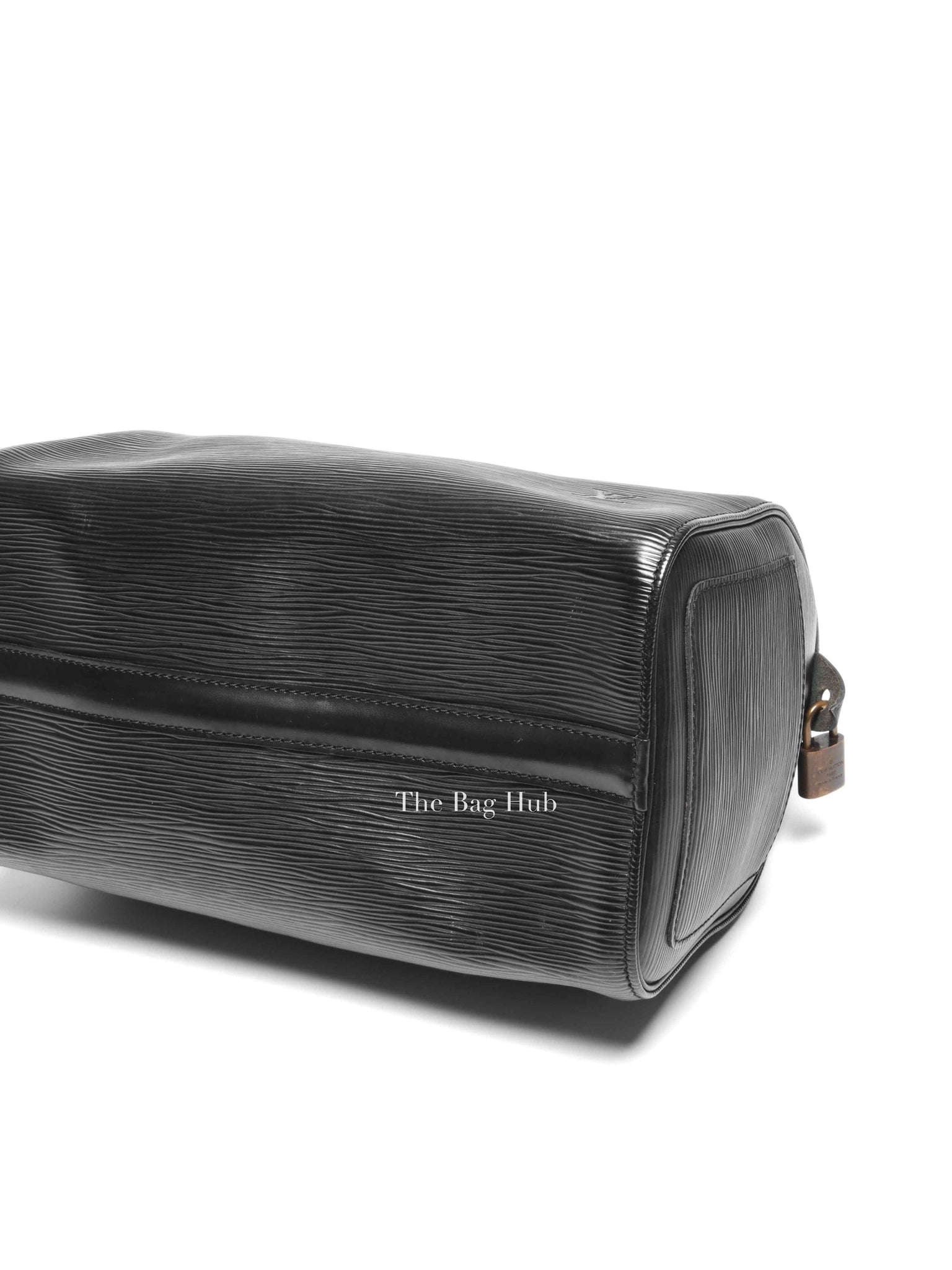 Louis Vuitton Black Epi Leather Speedy 25 Bag