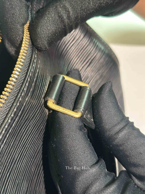 Louis Vuitton Black Epi Leather Speedy 25 Bag