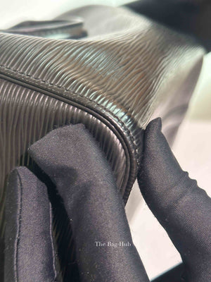 Louis Vuitton Black Epi Leather Speedy 25 Bag